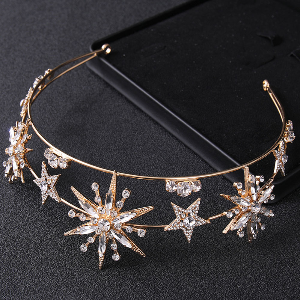 Women'S Wedding Accessories - 별 모양의 크라운 반짝 이는 라인