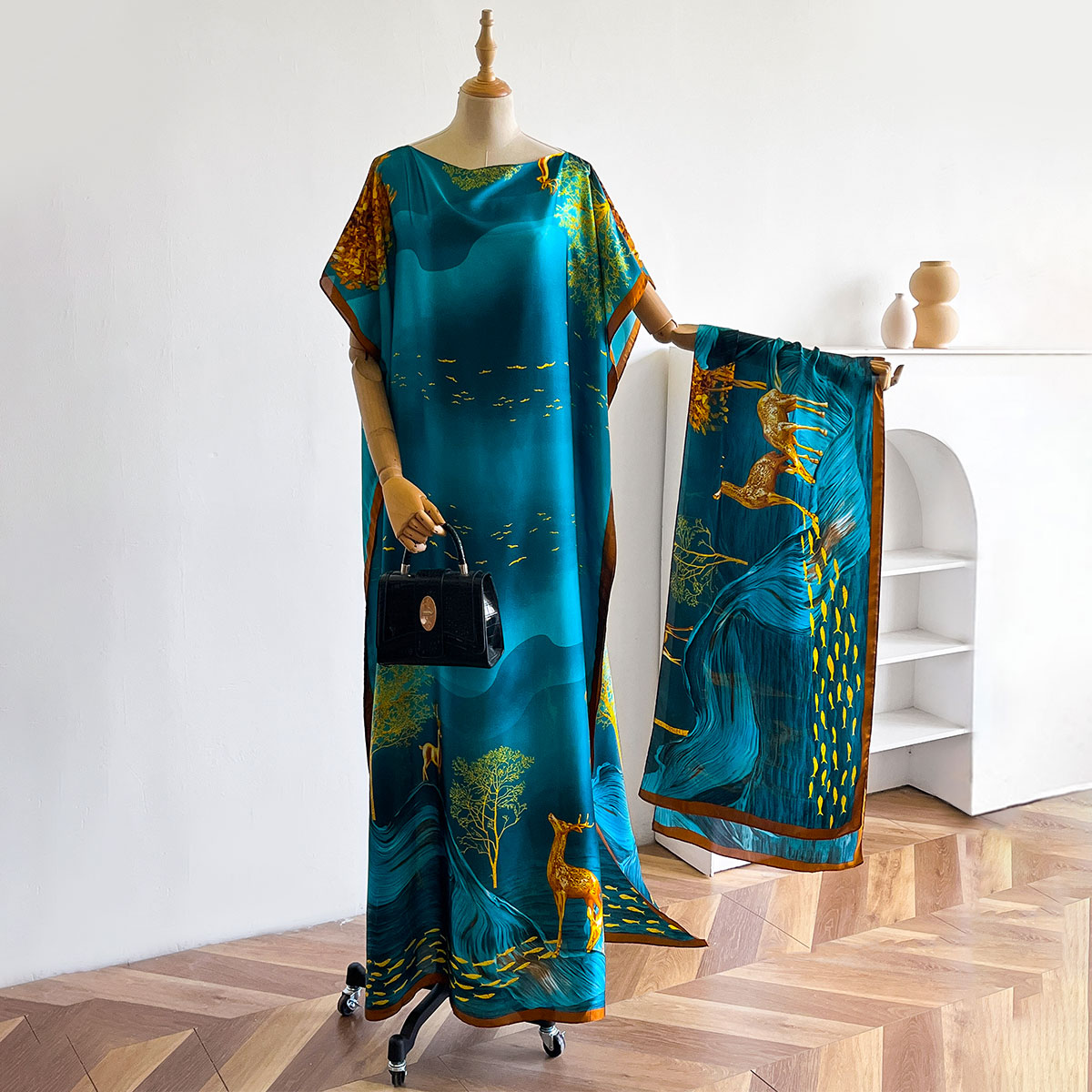 Women'S African Accessories - 여성용 롱 숄 두바이 패션 MUMU