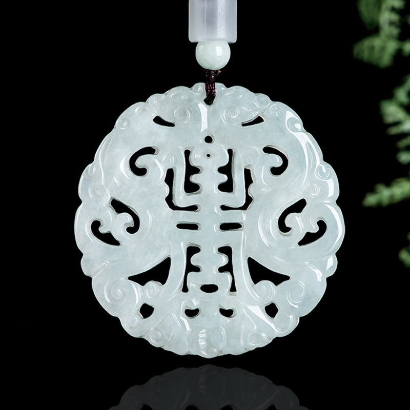 버마산 경옥 드래곤 펜던트 목걸이 여성용 빈티지 선물  - Women Accessories Jewelry 리뷰 및 가격