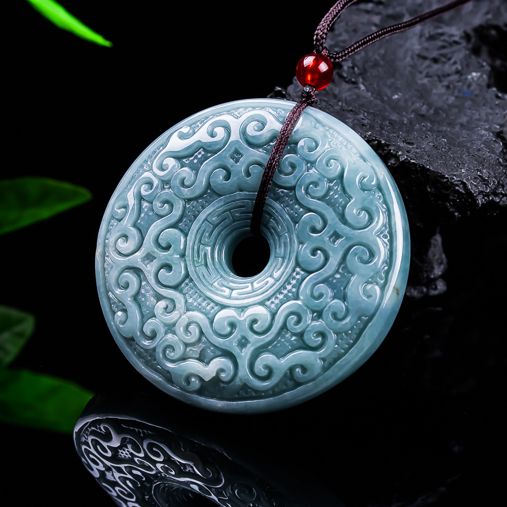 천연 버마산 경옥 꽃 펜던트 목걸이 빈티지 디자이너 쥬 - Women Accessories Jewelry 리뷰 및 가격
