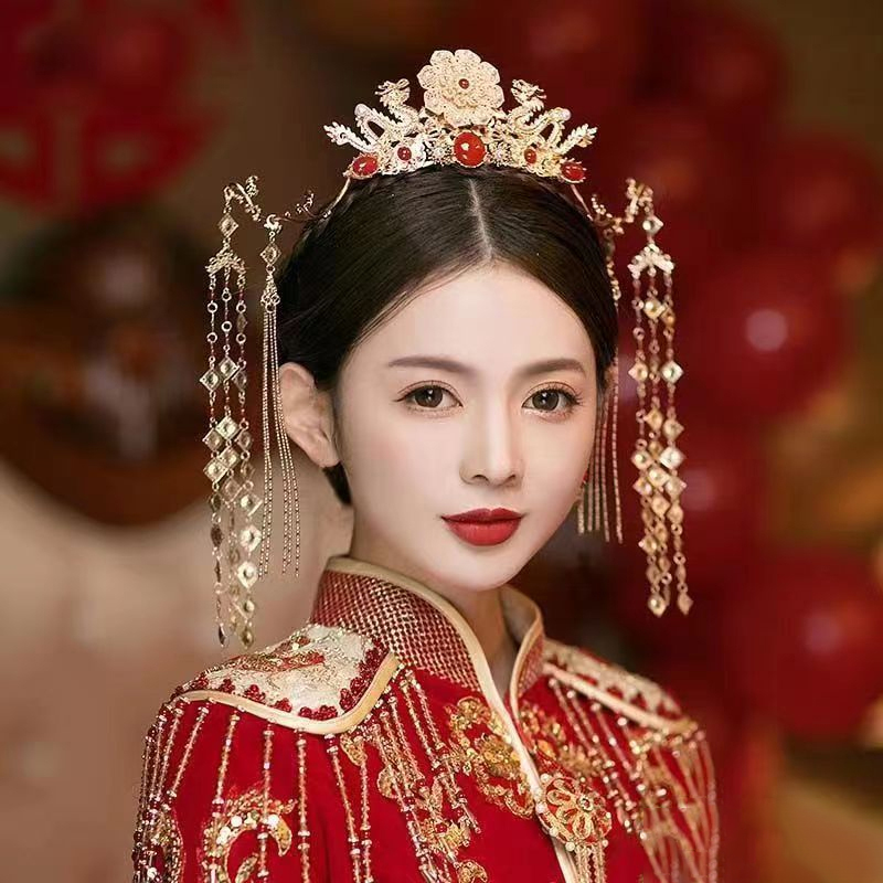 새로운 # 술 장식 헤어밴드, 한푸 스타일 헤어 액세서 - Women'S Wedding Accessories 리뷰 및 가격