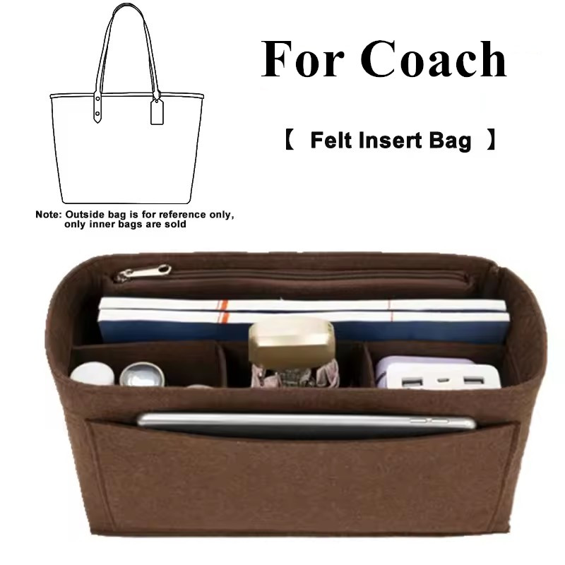 코치 핸드백용 가방 정리함 펠트 라이너 포켓 액세서리  - Women'S Accessories Coach 리뷰 및 가격
