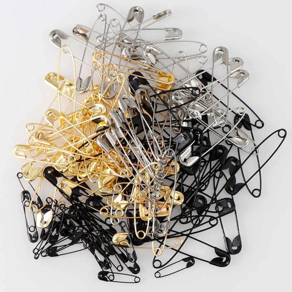 100Pcs 실버/골드/블랙 철 안전 핀 DIY 바느질 - Brooch Pin Gold 리뷰 및 가격