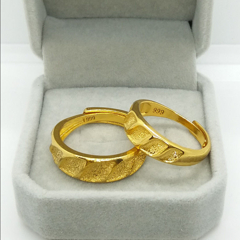 클래식 순수 도금 진짜 18k 옐로우 골드 999, 2 - Wrap Ring Gold 리뷰 및 가격