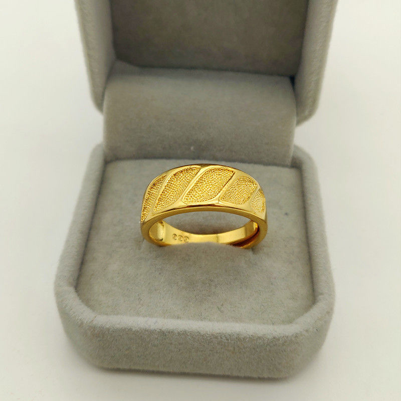 클래식 순수 도금 진짜 18k 옐로우 골드 999, 2 - Wrap Ring Gold 리뷰 및 가격