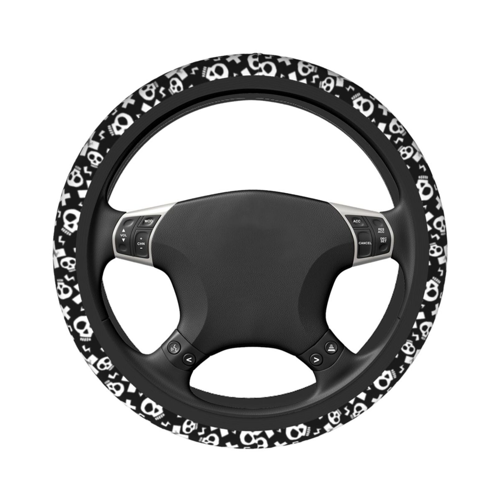재미있는 만화 해골 프린트 스티어링 휠 보호대 (15인 - Women'S Accessories Vans 리뷰 및 가격
