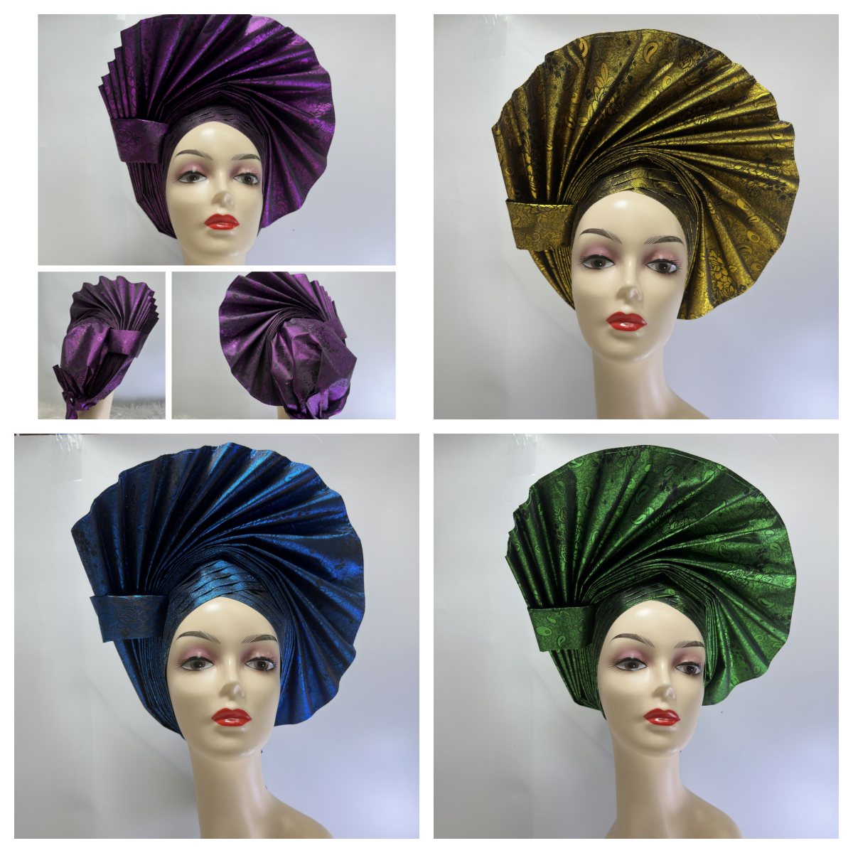 아프리카 세고 헤드타이 스카프 고품질 나이지리아 오토  - Women'S African Accessories 리뷰 및 가격