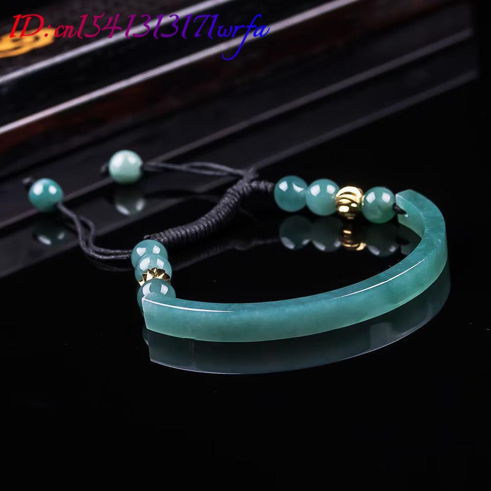 미얀마 비취 팔찌 액세서리 조각된 보석 천연 버마 비취 - Women Accessories Jewelry 리뷰 및 가격