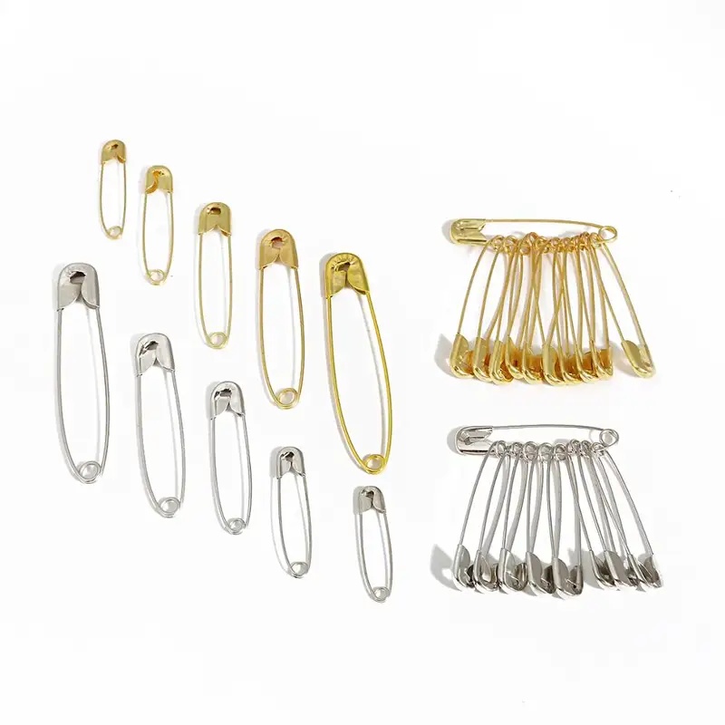 50/100/150개 골드 실버 안전핀 6-12MM 금 - Brooch Pin Gold 리뷰 및 가격