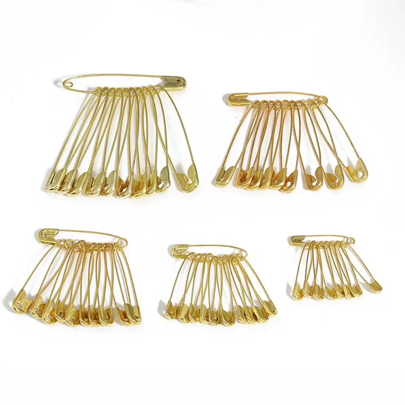 50/100/150개 골드 실버 안전핀 6-12MM 금 - Brooch Pin Gold 리뷰 및 가격
