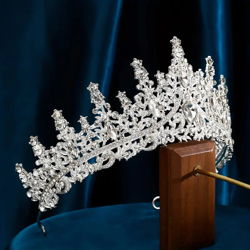 1개입, 신부용 티아라, 우아한 바로크 스타일의 라인스 - Women'S Wedding Accessories 리뷰 및 가격