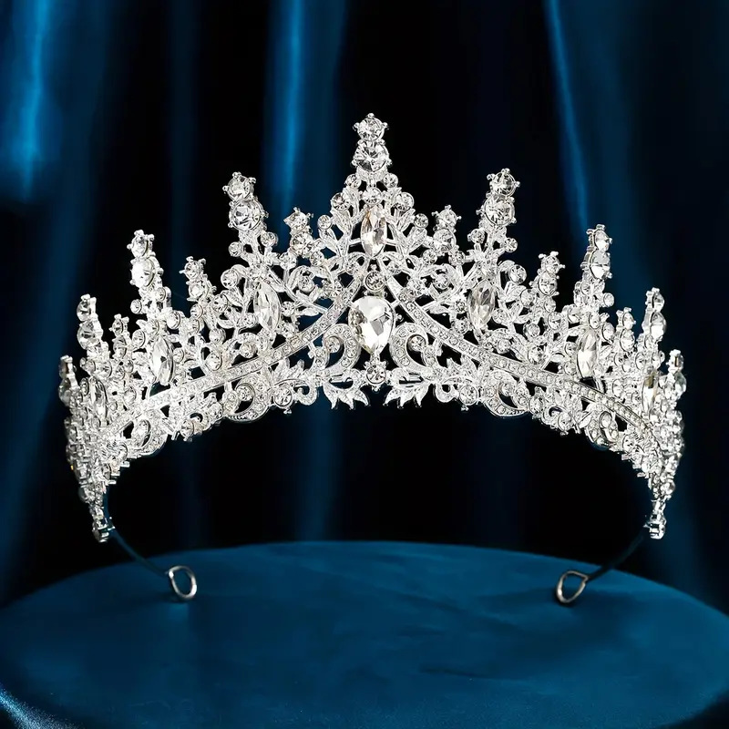 1개입, 신부용 티아라, 우아한 바로크 스타일의 라인스 - Women'S Wedding Accessories 리뷰 및 가격