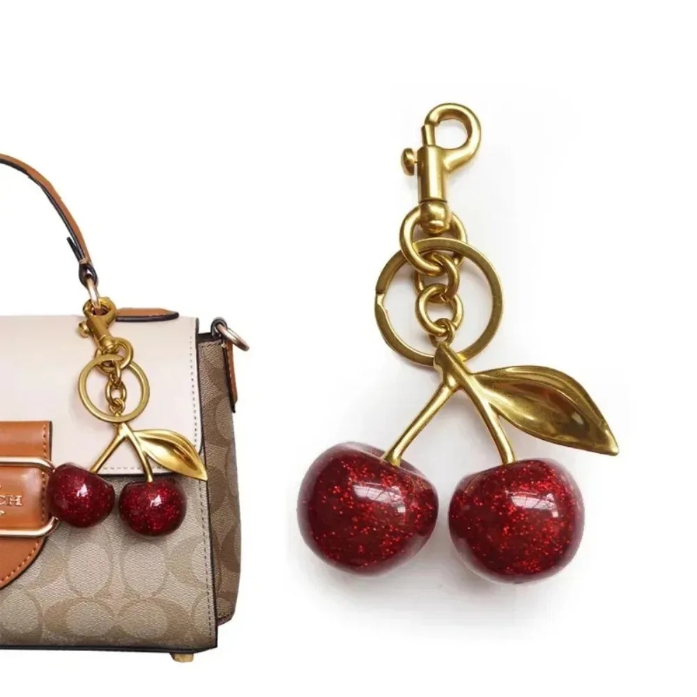 1pc 트렌디 크리스탈 체리 가방 펜던트, 여성용 핸드 - Women'S Accessories Coach 리뷰 및 가격