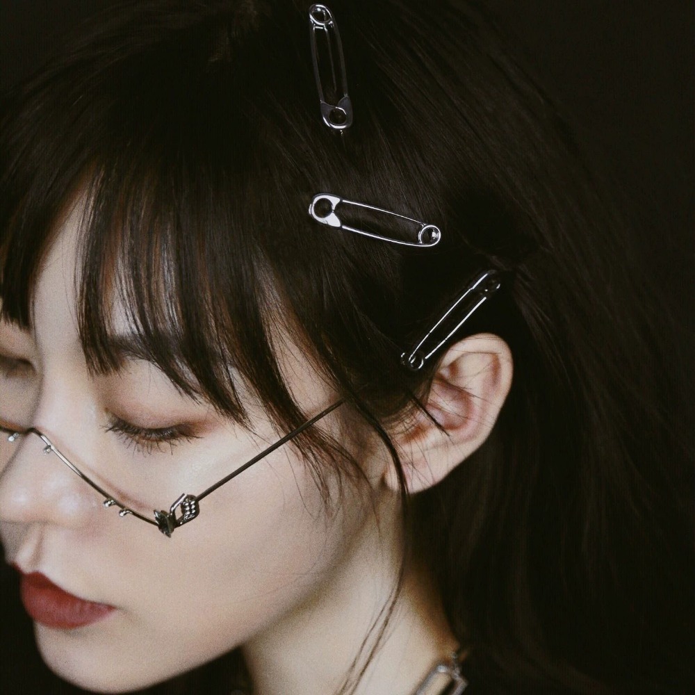 2/4PCS 패션 선물 골드 실버 브로치 핀 모양 머리 - Brooch Pin Gold 리뷰 및 가격