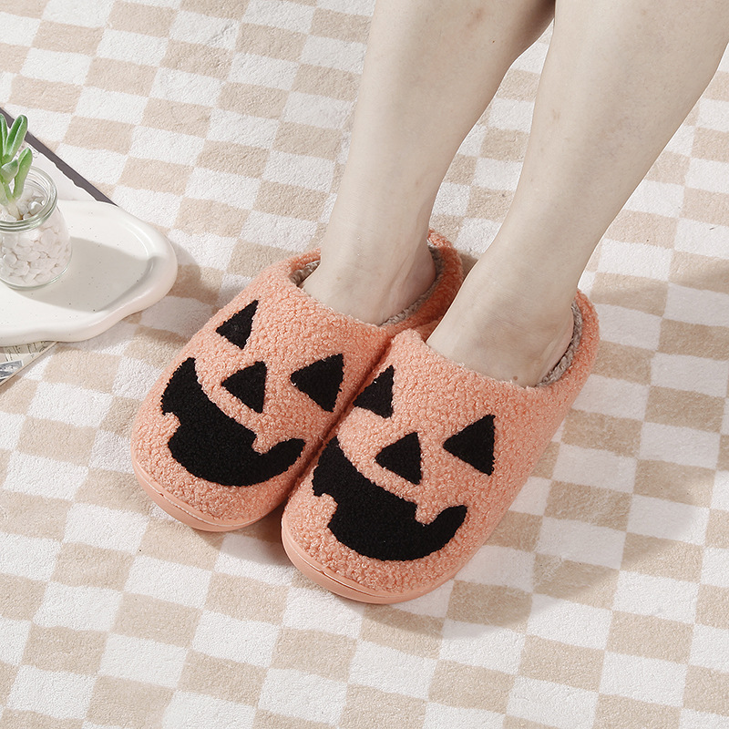 2025 패션 겨울 할로윈 호박 패턴 남성용 면 슬리퍼 - Women'S Accessories Trends 2025 리뷰 및 가격