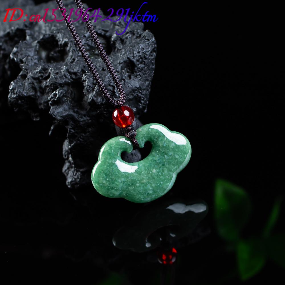 천연 미얀마 비취 루이 펜던트 목걸이 패션 조각 부적  - Women Accessories Jewelry 리뷰 및 가격